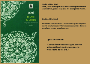 Découvrez &quot;Le Livre du Dedans&quot; de Rumi !